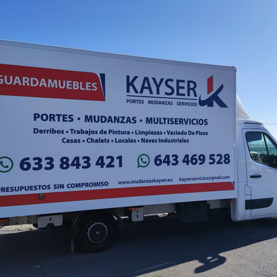 MUDANZAS KAYSER vehículo de transporte